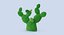 Wüstenpflanze Sonstige Cactus 01 Low Poly