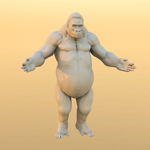 Gorilla tag - Gorilla: textured, rigged, colour - Download Free 3D model by  asduf28349 (@asduf28349) [43404d6]