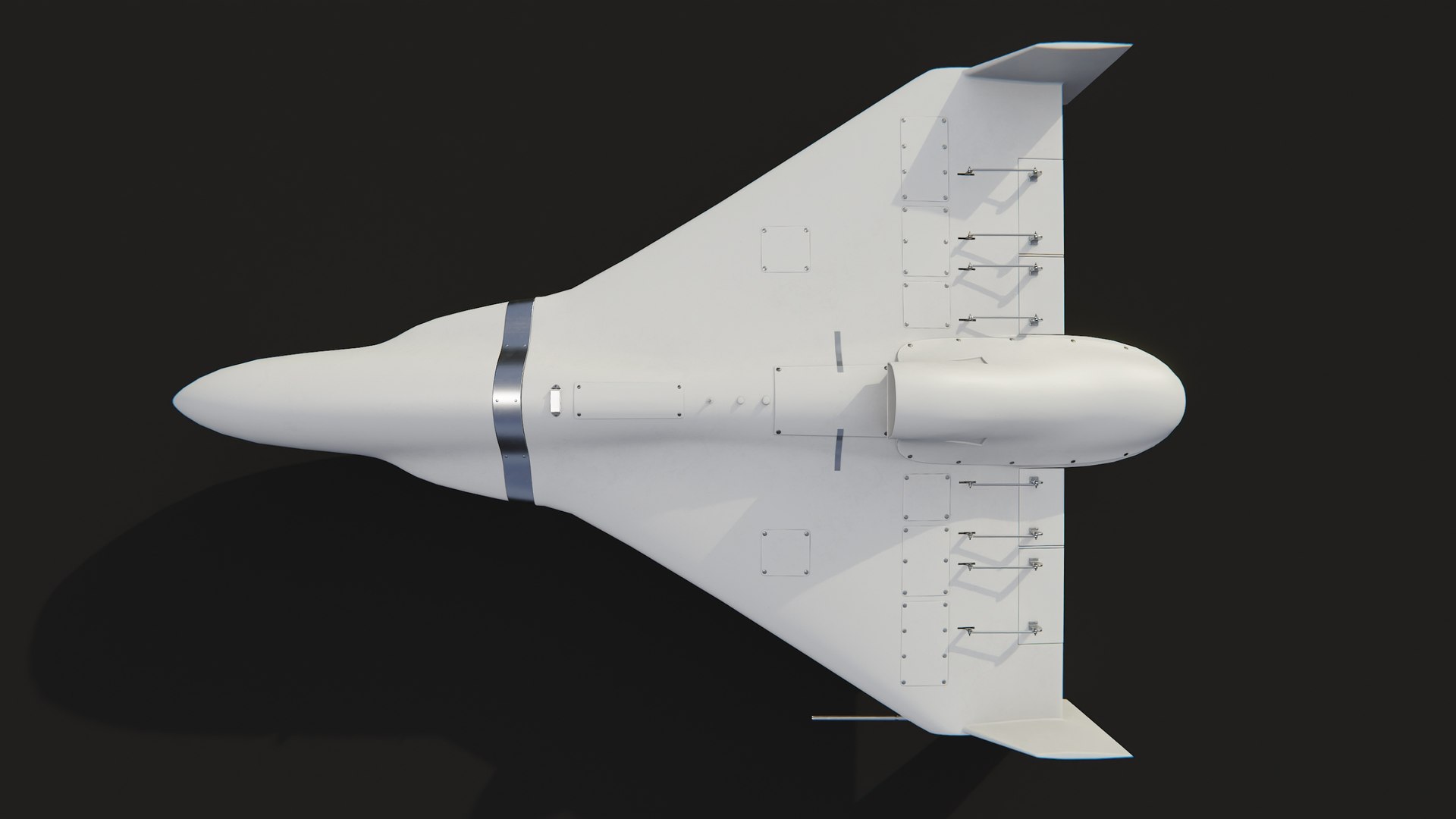 3D White Shahed 238 Jet HESA Iranian Kamikaze Drone Model - TurboSquid ...