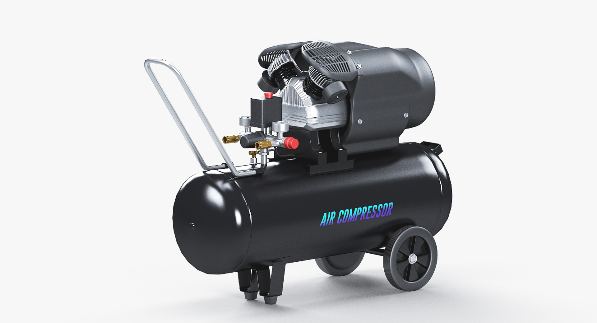 3D Air Compressor Model - TurboSquid 1485450