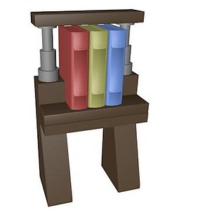 3d obj lego dresser book