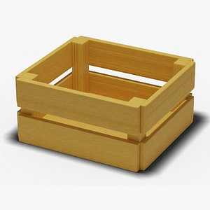 Market Box Crate 3D