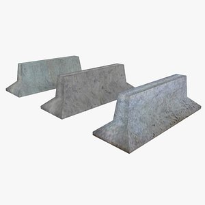 free obj mode road barriers
