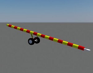 3d model tow tractor