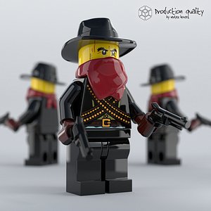 Lego Bandit Figure