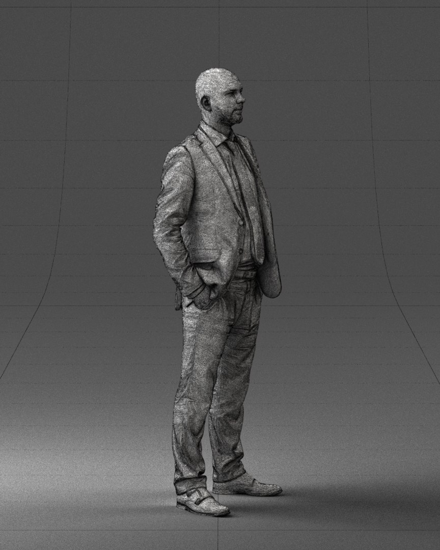 Scanned Human Looking 3D Model - TurboSquid 1523110