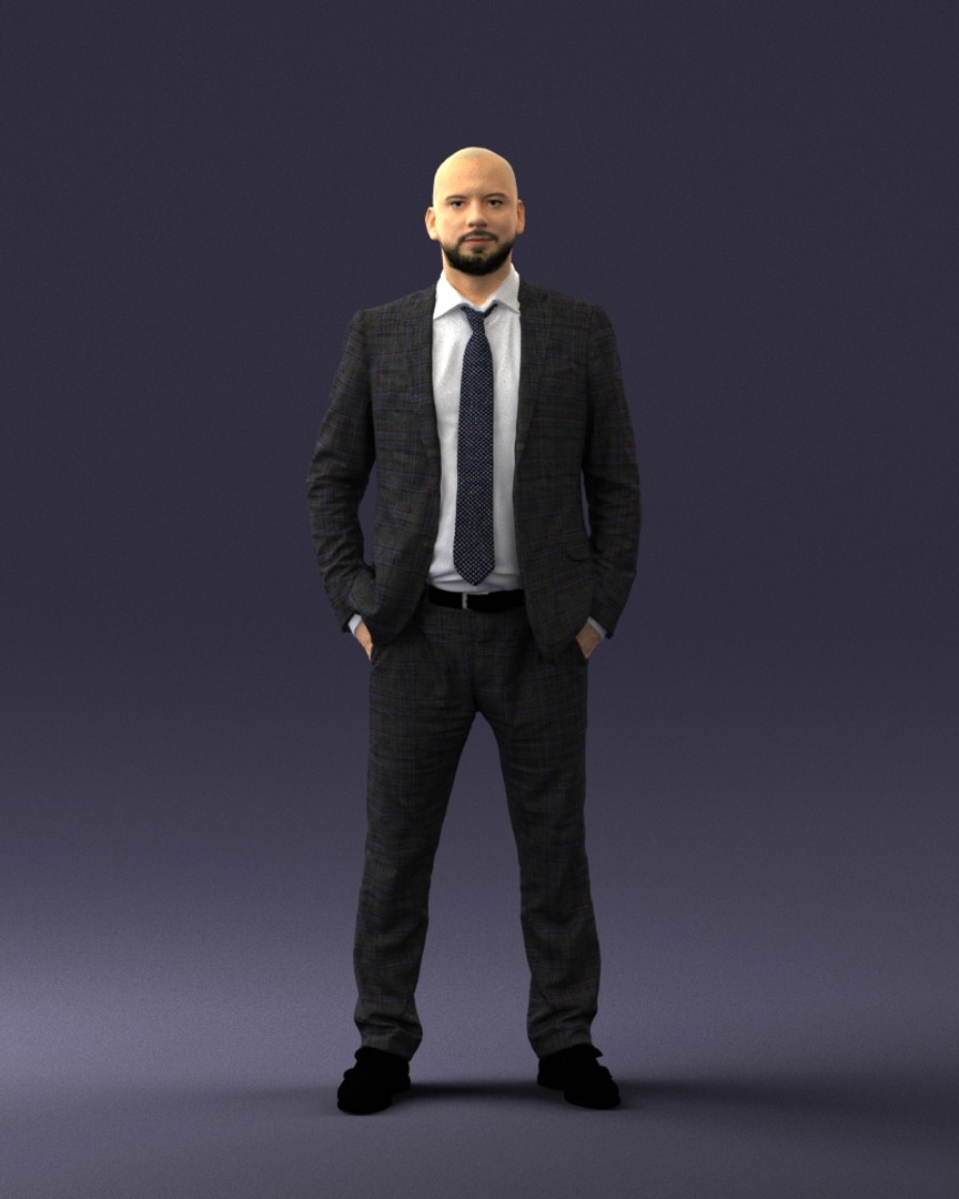 Scanned Human Looking 3D Model - TurboSquid 1523110