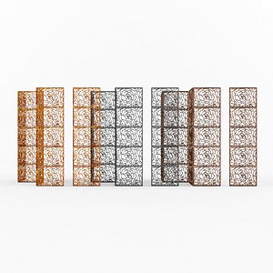 perforatio lasercut panels 3D