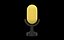 Modèle 3D low-poly de microphone