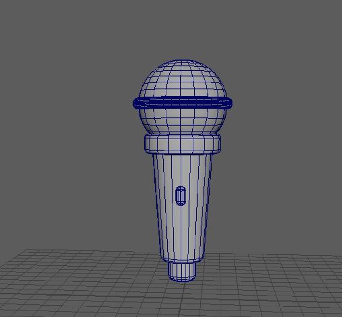 Microphone Low-poly 3D Model 3D Model - TurboSquid 2333672
