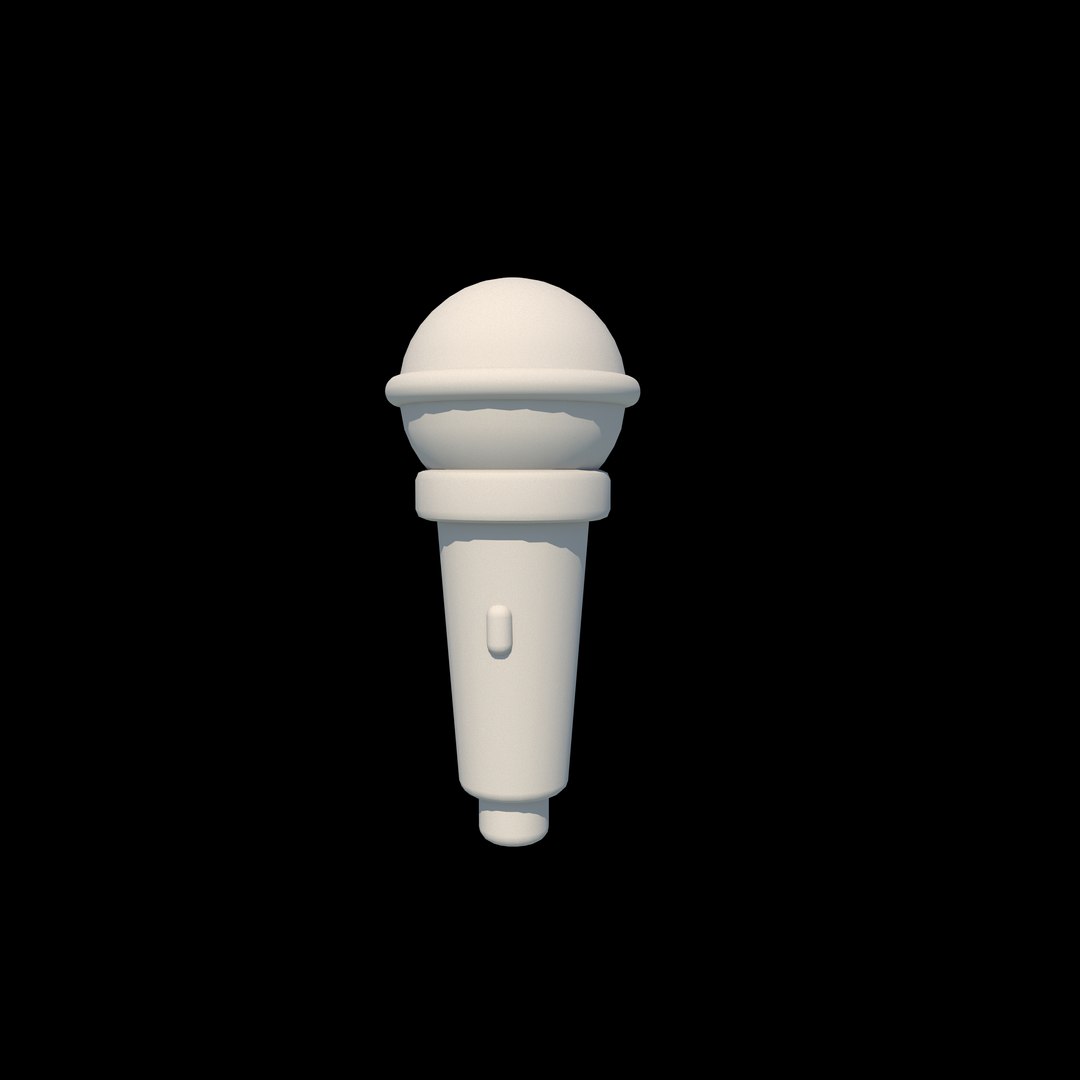 Microphone Low-poly 3D Model 3D Model - TurboSquid 2333672