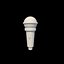 Modèle 3D low-poly de microphone