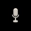 Modèle 3D low-poly de microphone