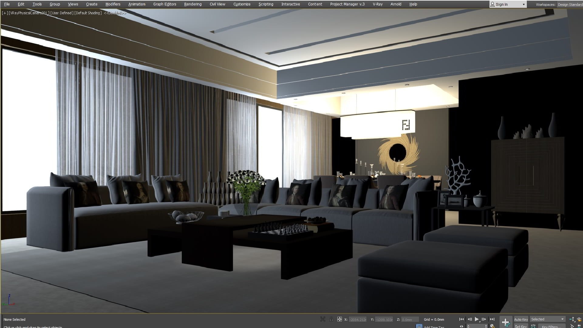 45- Modern Living Room 3D Model - TurboSquid 2026390