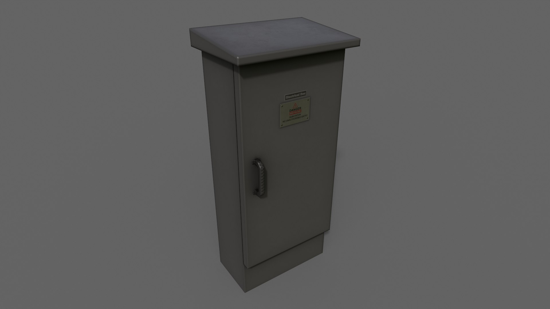 3D PBR Electric Box V5 - Collection - TurboSquid 1810555