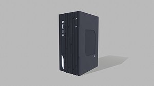 3D MSI Cabinet model