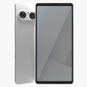Sony Xperia 10 VII White 3D