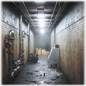 scene lightwave 3D model