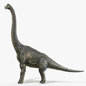 3D brachiosaurus