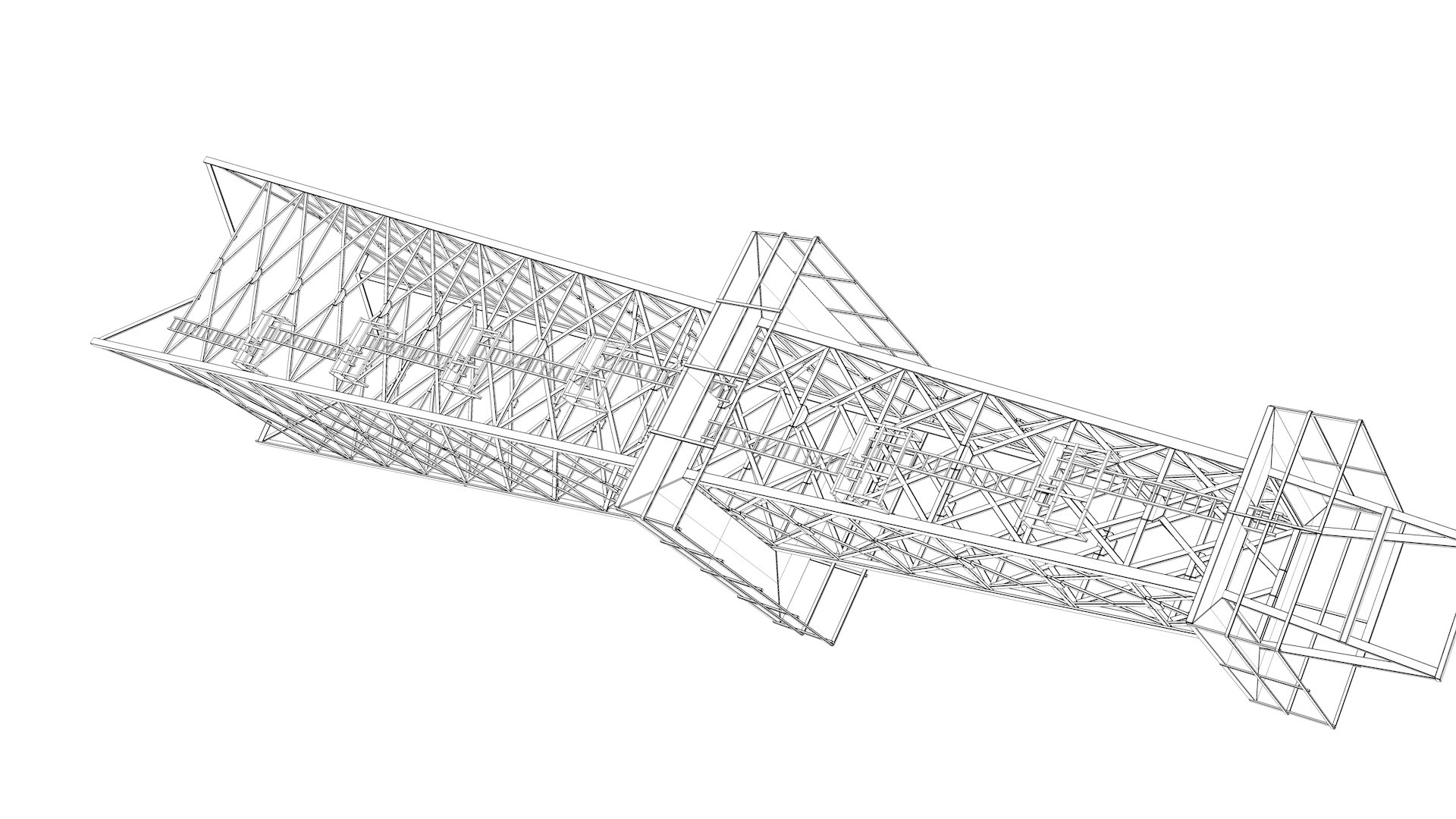 3D Steel Oil Derrick Model - TurboSquid 2373784