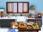 Interior kitchen design isometric cheeseboard