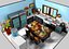 Interior kitchen design isometric cheeseboard