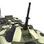 BTR 80 Rigged 3D Model