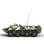 BTR 80 Rigged 3D Model