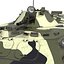 BTR 80 Rigged 3D Model