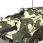 BTR 80 Rigged 3D Model