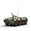 BTR 80 Rigged 3D Model