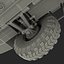 BTR 80 Rigged 3D Model