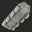 BTR 80 Rigged 3D Model