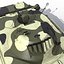 BTR 80 Rigged 3D Model