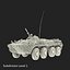 BTR 80 Rigged 3D Model