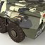 BTR 80 Rigged 3D Model