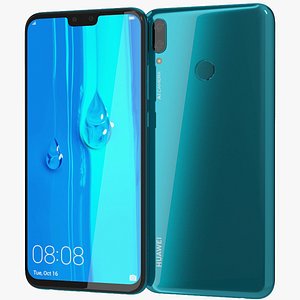 Huawei Y9 2019 Blue Swarovski