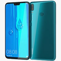 Huawei Y9 2019 Blue Swarovski