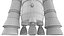 SLS Block 1 Rocket on Launch Base 3D Model