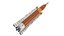 SLS Block 1 Rocket on Launch Base 3D Model
