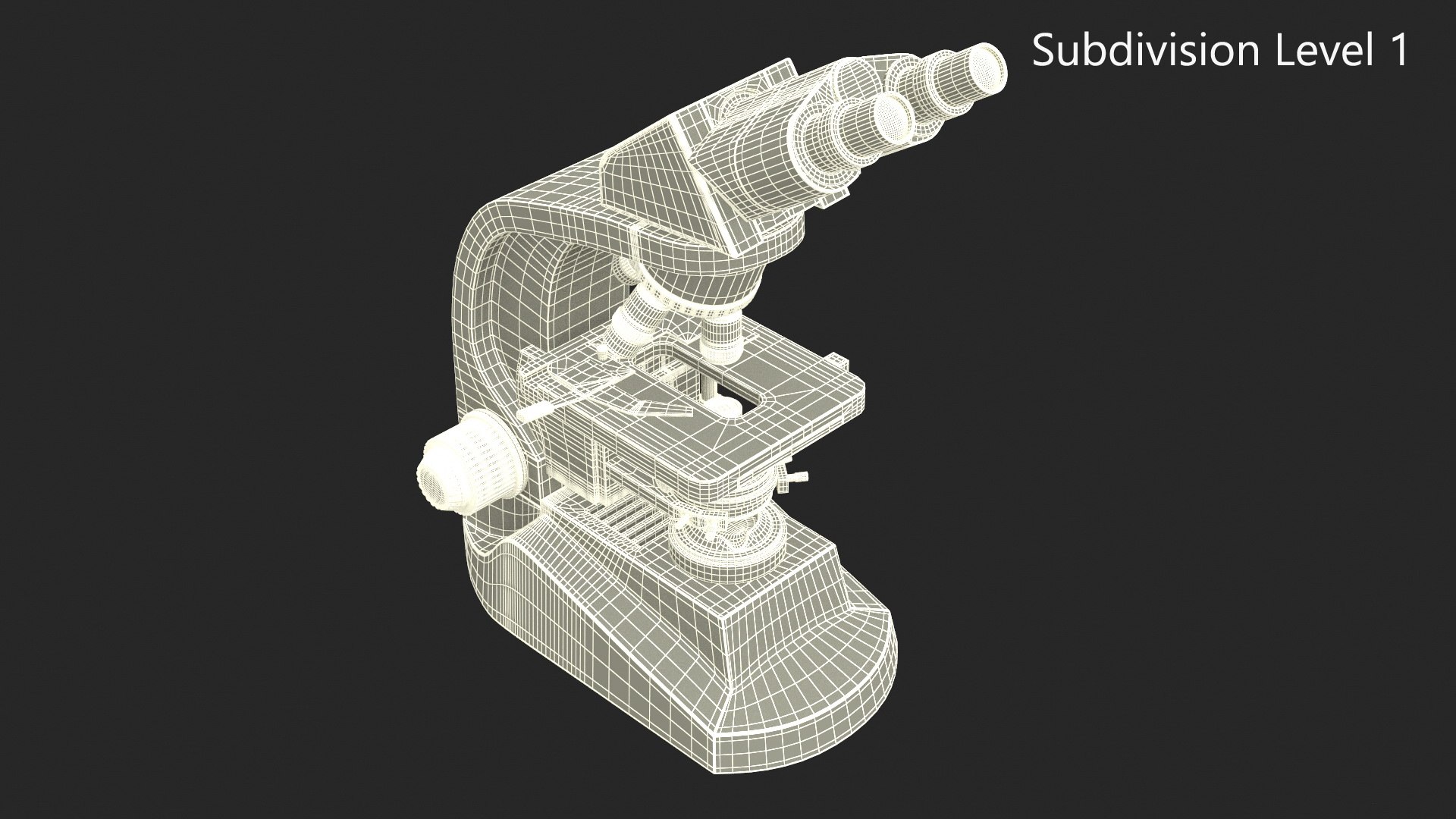 3D Compound Light Microscope Model - TurboSquid 2161295