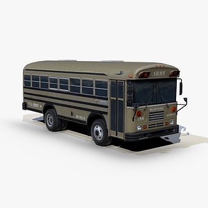 blue bird tc2000 4wd 3D