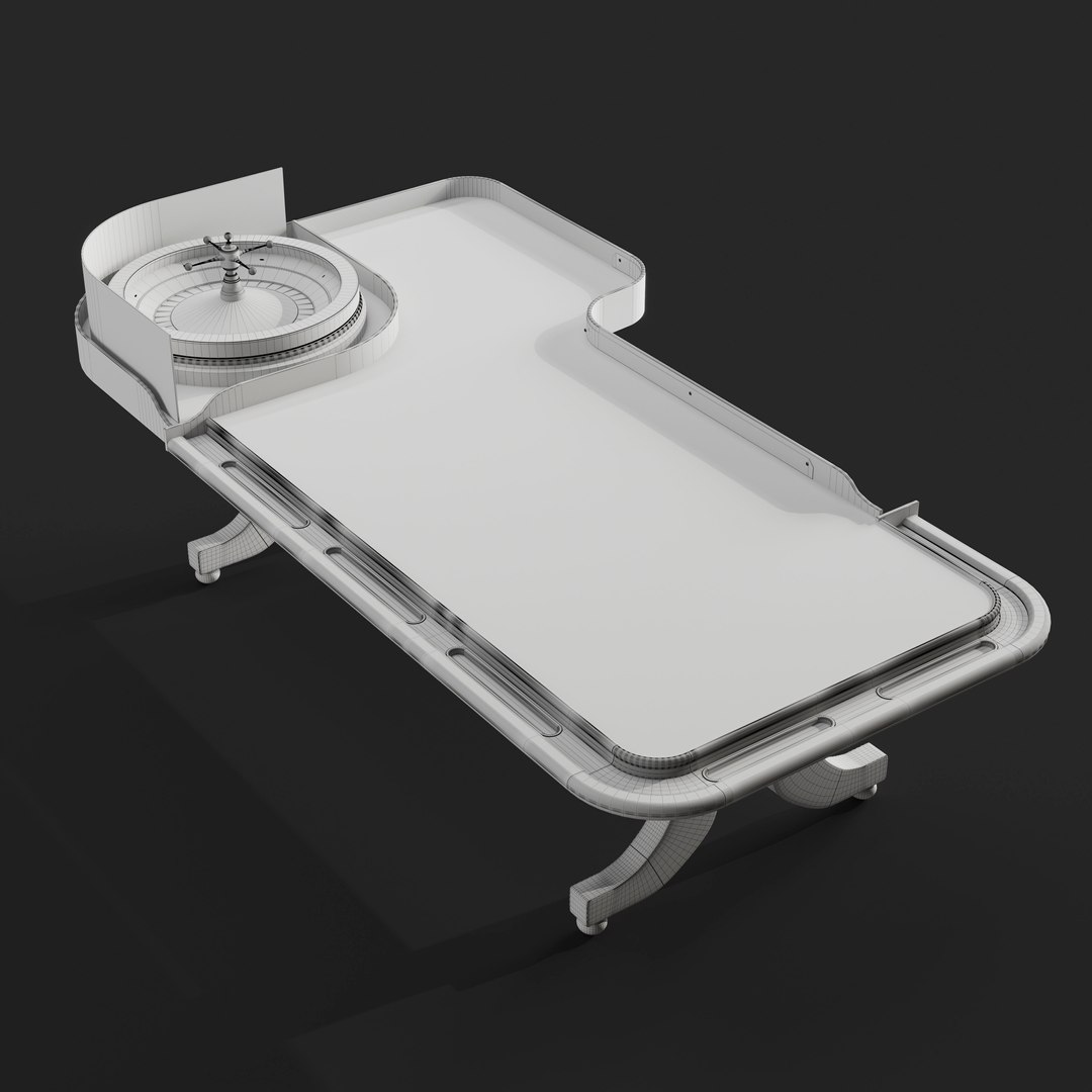 3D Casino Roulette Table - TurboSquid 1505960