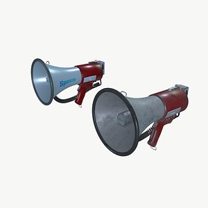 3D Megaphone