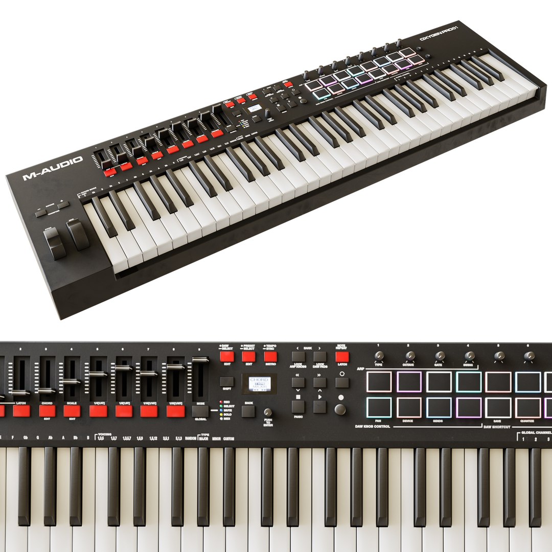IDI controller M-Audio Oxygen Pro 61 VR 3D https://p.turbosquid.com/ts-thumb/UZ/Nvd3cD/N4/6/jpg/1645514861/1920x1080/fit_q87/702f12ff48e2b78a48df3f1956ce9ae25ae95567/6.jpg