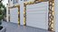 Sketchup Doppelvilla Design 1076 qm