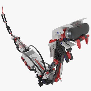 3d snake robotic model