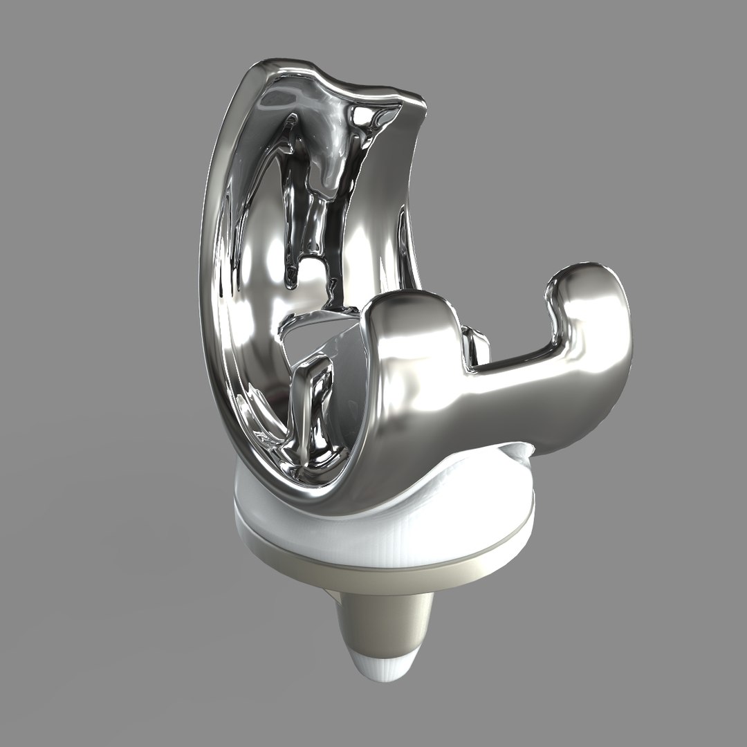 3D Knee Replacement Model TurboSquid 1520233