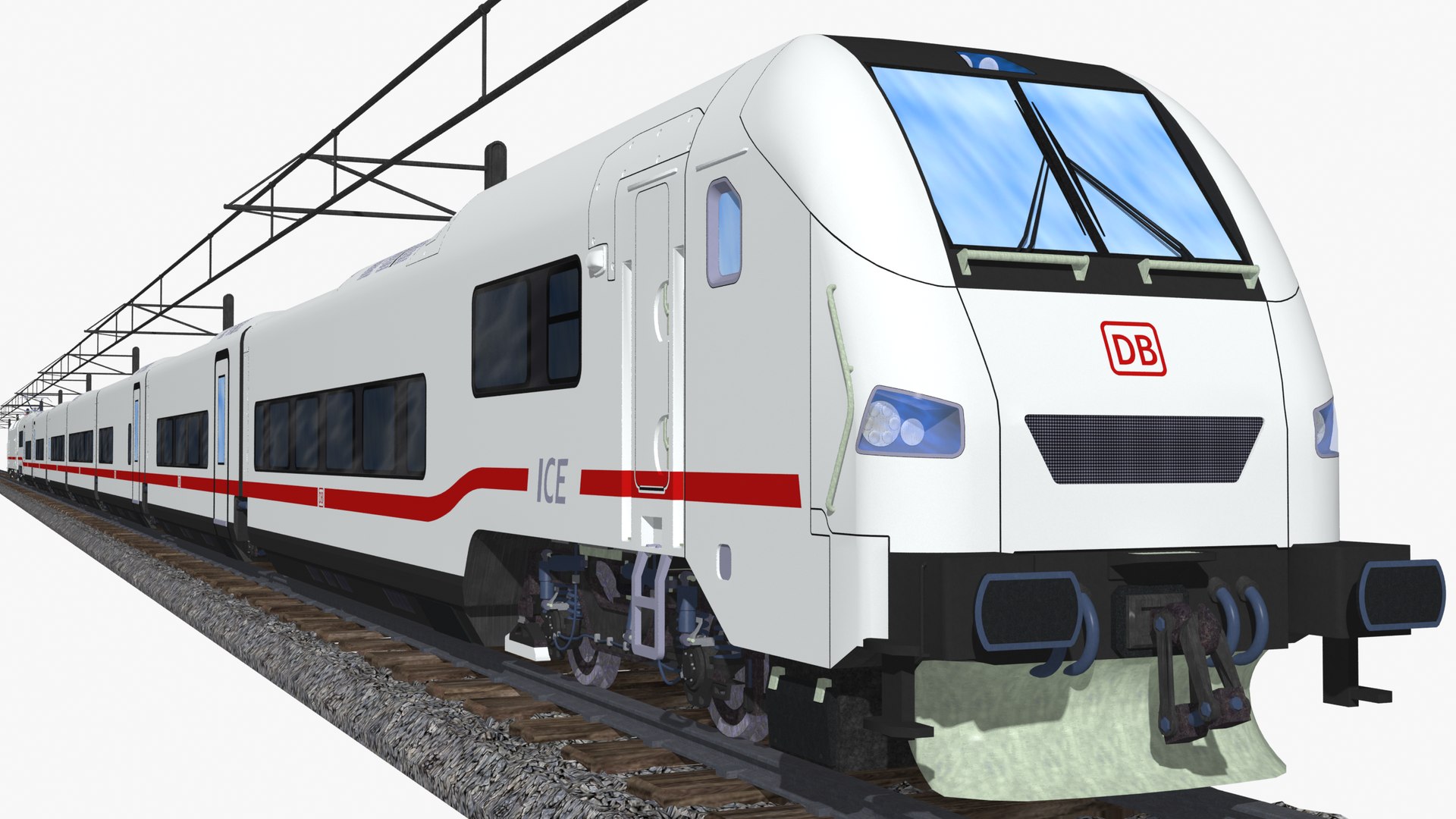 ICE L - German High Speed Passenger Train With A Db Class 105 ...