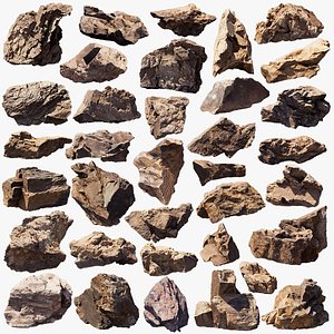 Essential 3D Scanned Rocks Collection StemCell